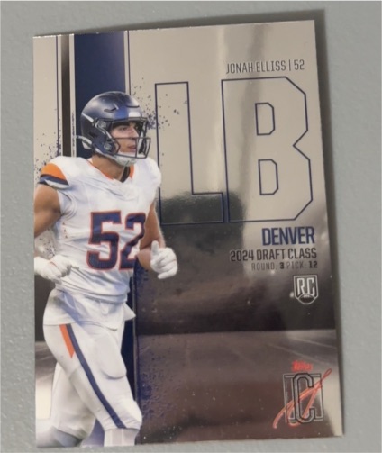 2024 Topps Signature Class #101 Jonah Elliss — front