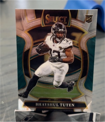 2025 Panini Select #29 Bhayshul Tuten Rookie — front