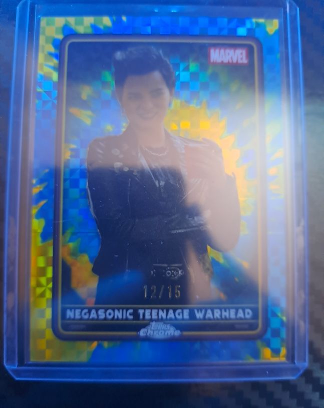 2025 Topps Chrome Deadpool #26 Negasonic Teenage Warhead — front