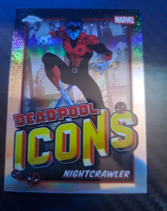 2025 Topps Chrome Deadpool Icons #DI-6 Nightcrawler — front