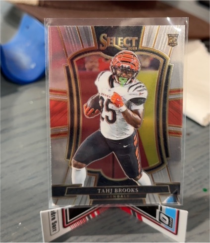 2025 Panini Select #158 Tahj Brooks — front