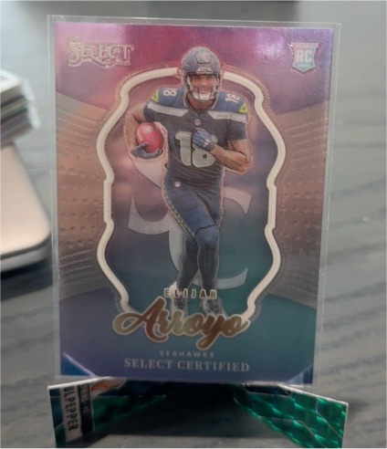 2025 Panini Select #24 Elijah Arroyo Select Certified Rookie — front