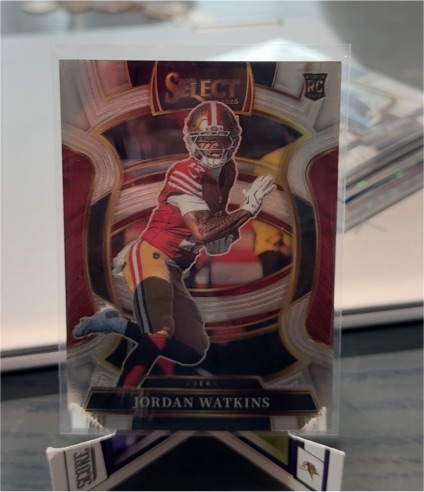 2025 Panini Select #18 Jordan Watkins — front