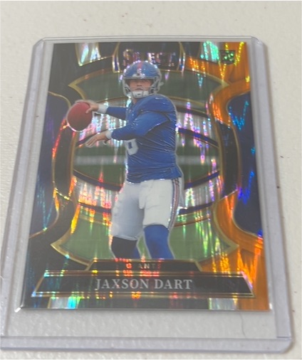 2025 Panini Select #93 Jaxson Dart — front