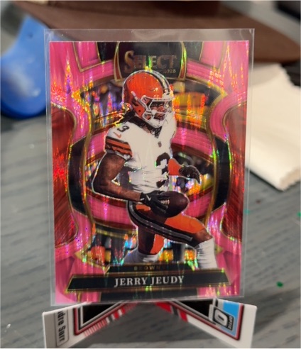 2025 Panini Select #56 Jerry Jeudy — front