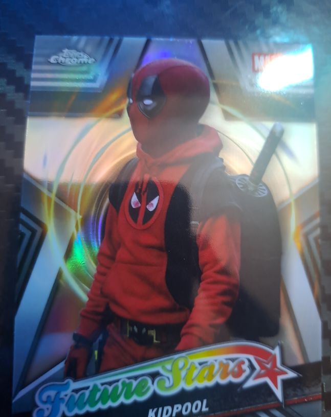 2025 Topps Chrome Deadpool Future Stars #FS-7 Kidpool — front