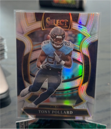 2025 Panini Select #25 Tony Pollard — front