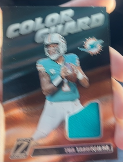 2024 Panini Zenith Color Guard #CG12 Tua Tagovailoa — front