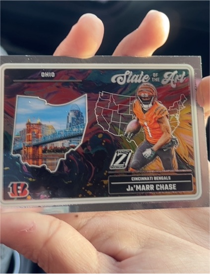 2024 Panini Zenith #14 Ja'Marr Chase State of the Art Cincinnati Bengals — front