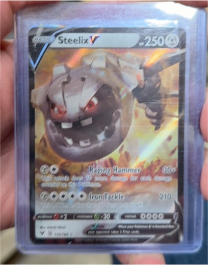 2020 Pokémon Vivid Voltage #115 Steelix V — front