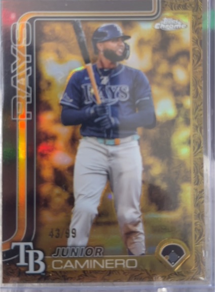 2024 Topps Chrome #213 Junior Caminero — front