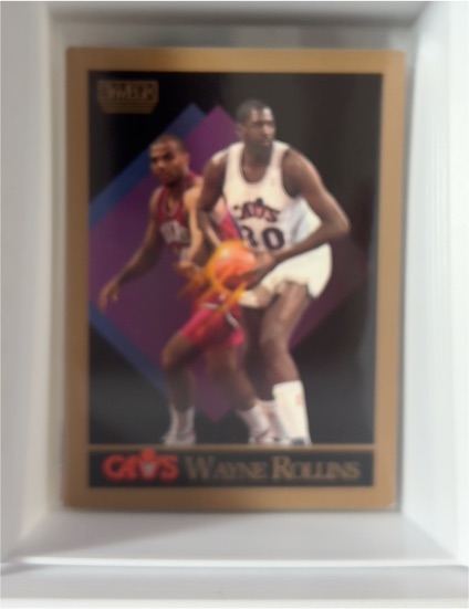 1990-91 SkyBox #57 Wayne Rollins — front