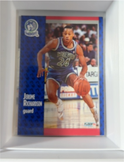 1991-92 Fleer #125 Jerome Richardson — front