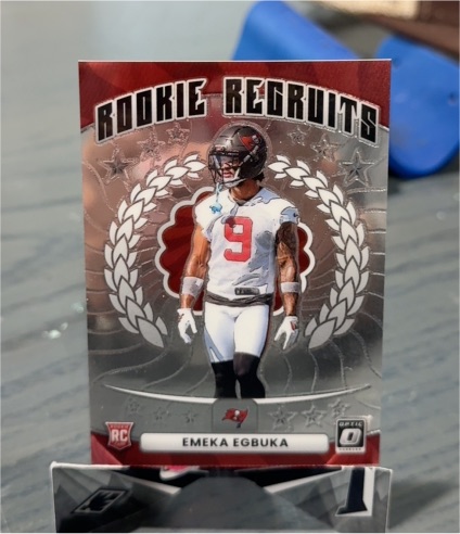 2025 Panini Donruss Optic #5 Emeka Egbuka Rookie Recruits — front