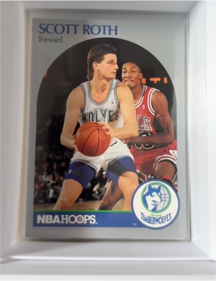 1990 Hoops #191 Scott Roth — front