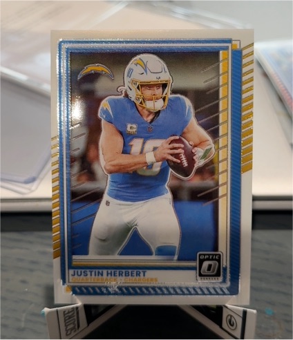2025 Panini Donruss Optic #109 Justin Herbert — front