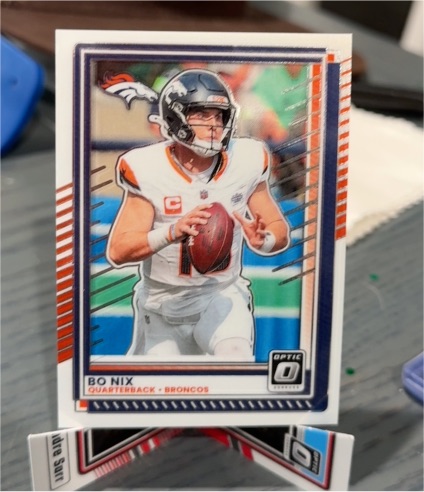 2025 Panini Donruss Optic #31 Bo Nix — front