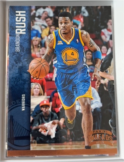 2012-13 Panini Threads #46 Brandon Rush — front