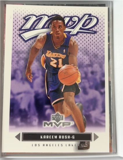 2003-04 Upper Deck MVP #78 Kareem Rush — front
