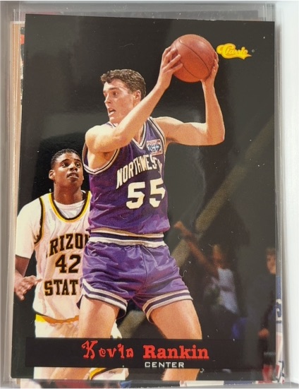 1994 Classic Draft #50 Kevin Rankin Northwestern Wildcats — front