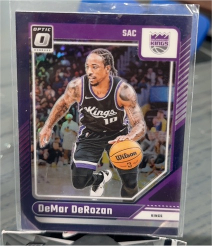 2024-25 Panini Donruss Optic #218 DeMar DeRozan — front