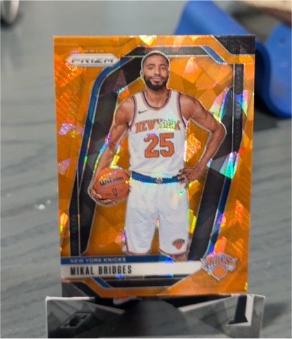 2024-25 Panini Prizm #15 Mikal Bridges — front