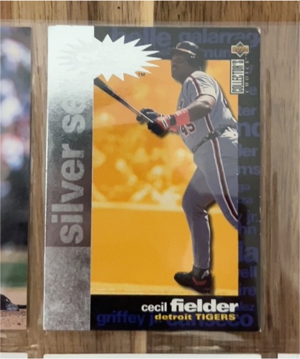 1995 Upper Deck Collector's Choice #CR6 Cecil Fielder You Crash the Game Silver — front