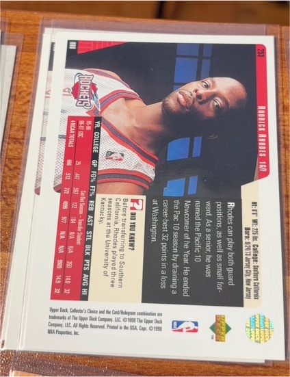 1997-98 Upper Deck Collector's Choice #264 Rodney Rogers — front