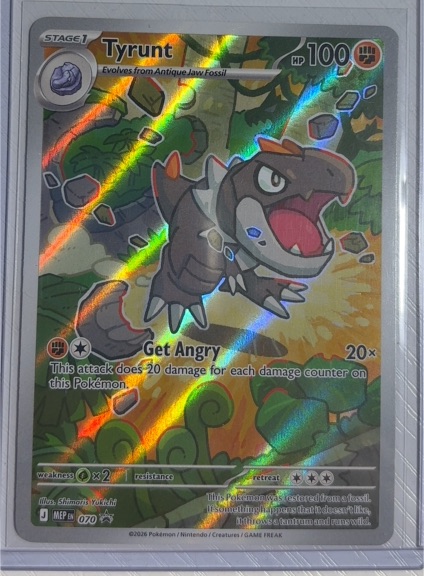 2026 Pokémon #070 Tyrunt — front