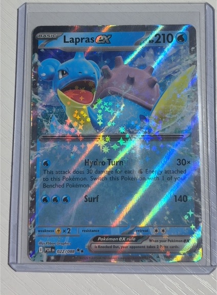 2014 Pokémon Perfect Order #022 Lapras EX — front