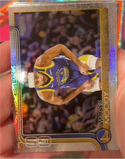 2025-26 Topps Flagship #140 Moses Moody — front