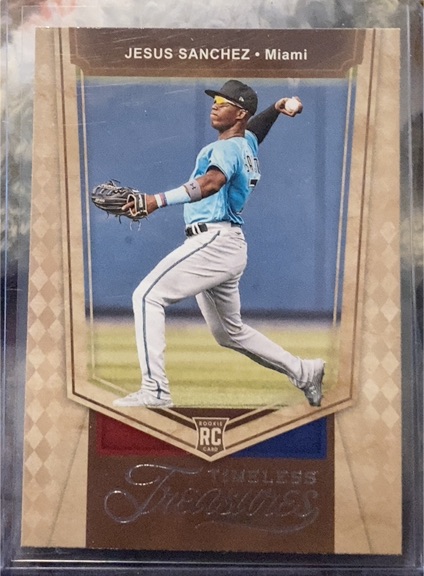 2021 Panini Chronicles Timeless Treasures #4 Jesus Sanchez — front