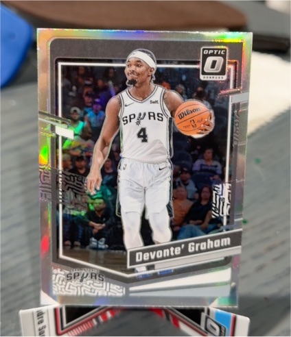 2023-24 Panini Donruss Optic #100 Devonte' Graham — front
