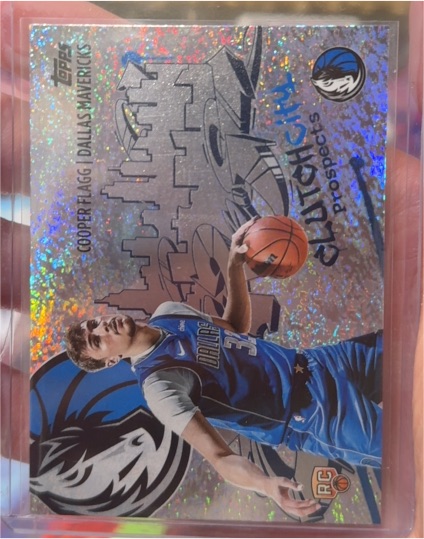 2025-26 Topps Clutch City Prospects #CC-1 Cooper Flagg — front