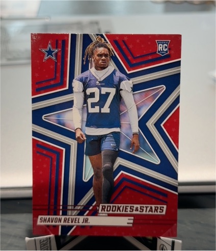 2025 Panini Rookies & Stars #176 Shavon Revel Jr. Red — front