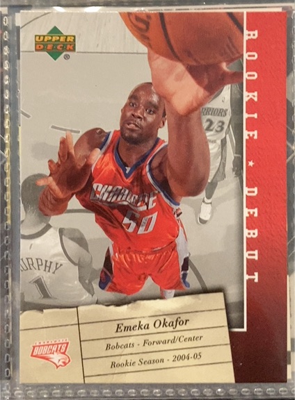 2006-07 Upper Deck Rookie Debut #8 Emeka Okafor — front