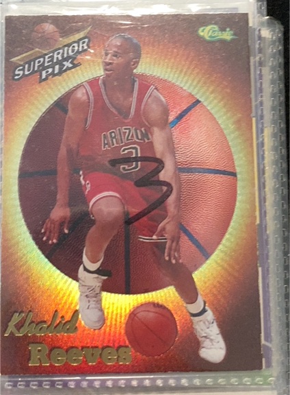1995 Classic Superior Pix #11 Khalid Reeves — front