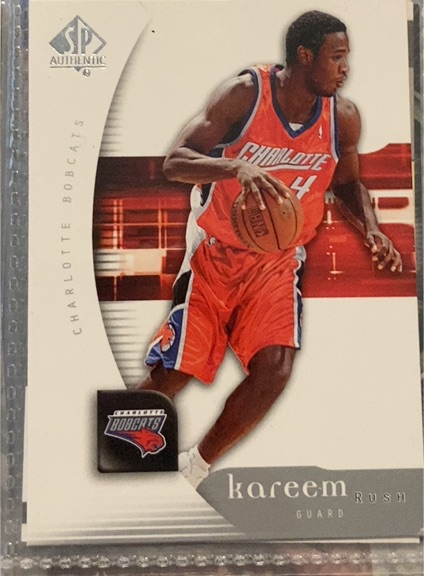 2005-06 Upper Deck SP Authentic #7 Kareem Rush — front