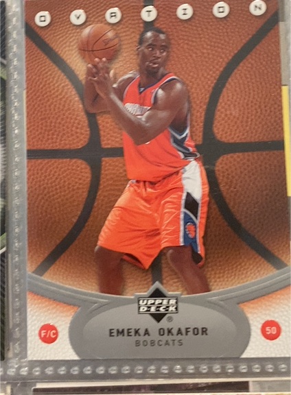 2006-07 Upper Deck Ovation #50 Emeka Okafor — front