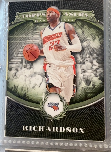 2008-09 Topps Treasury #23 Jason Richardson — front