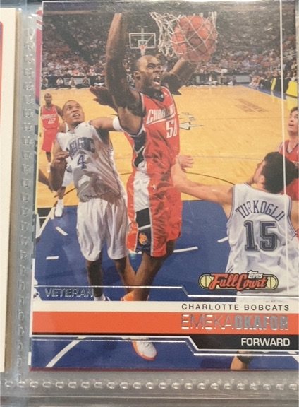 2004 Topps Full Court Emeka Okafor #VETERAN — front