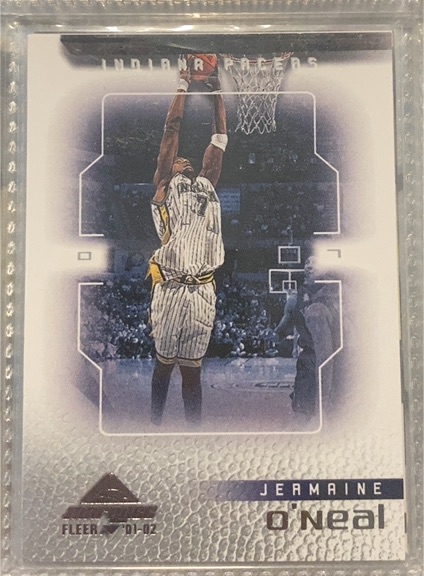 2001-02 Fleer Marquee #10 Jermaine O'Neal — front