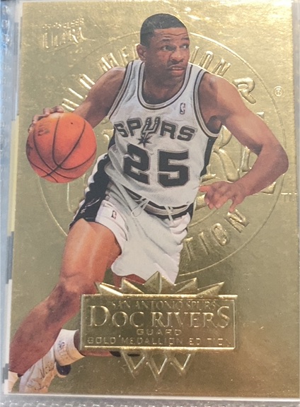 1995-96 Fleer Ultra #166 Doc Rivers Gold Medallion Edition — front