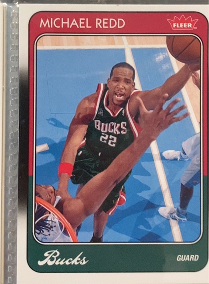 2007-08 Fleer #91 Michael Redd — front