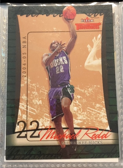 2004-05 Fleer Throwbacks #18 Michael Redd — front