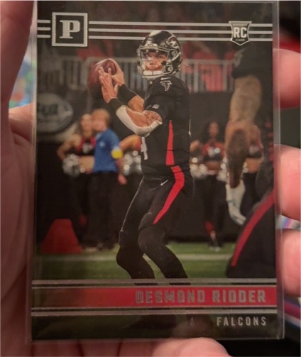 2022 Panini Chronicles #PA-4 Desmond Ridder — front