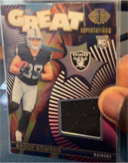 2024 Panini Illusions Great Expectations #GE-BBS Brock Bowers — front