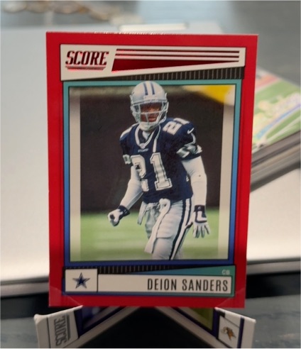 2022 Score #230 Deion Sanders — front
