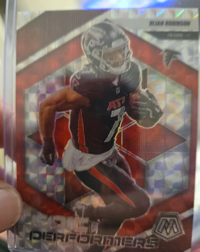 2025 Panini Mosaic #8 Bijan Robinson — front