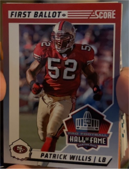 2024 Panini Score First Ballot #2 Patrick Willis — front